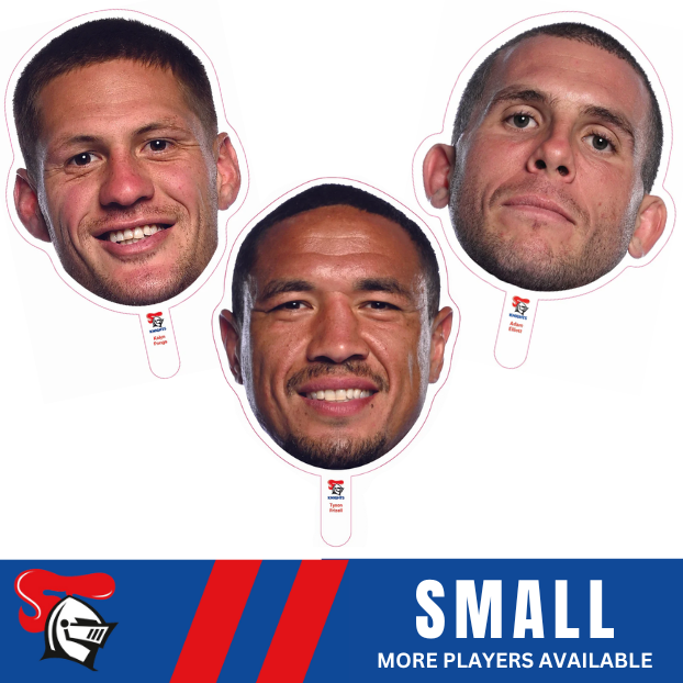 Newcastle Knights Player Head Cutouts - SMALL