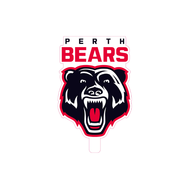 Perth Bears NRL Logo Cutouts - SMALL