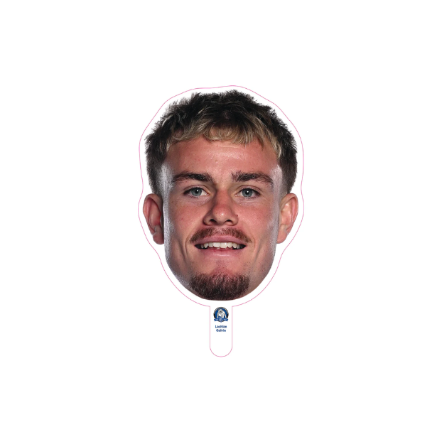 Canterbury Bulldogs Player Head Cutouts - SMALL