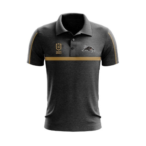Penrith Panthers 2023 Adults Premiers Polo - Grey