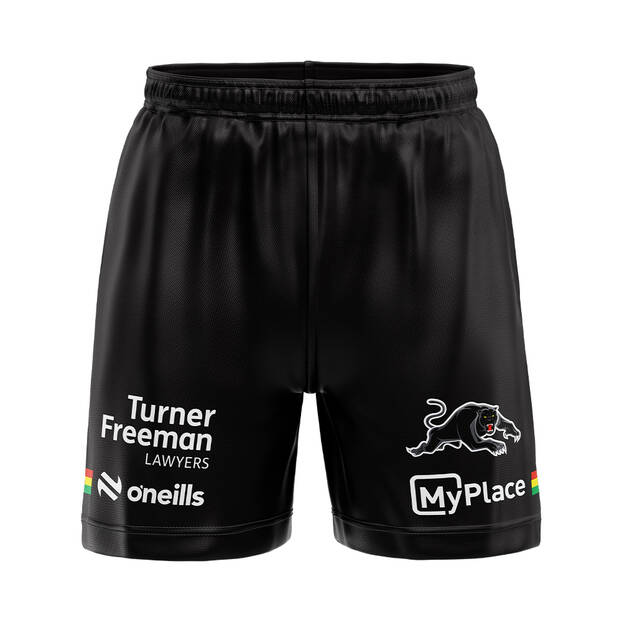 *PRE ORDER DEC* Penrith Panthers 2025 Kids Players Training Shorts