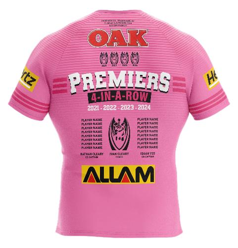 *PRE ORDER 9/12* Penrith Panthers 2024 Mens Premiers Jersey