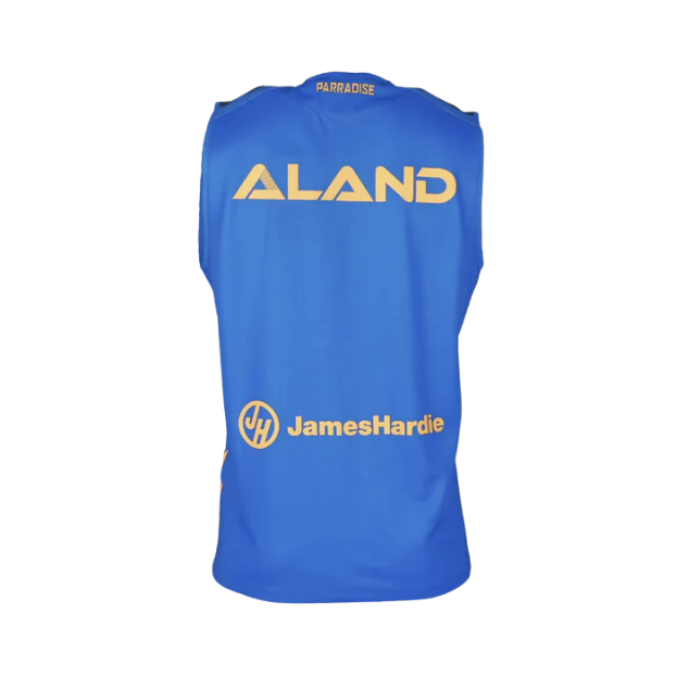 Parramatta Eels 2025 Mens Players Training Singlet Back