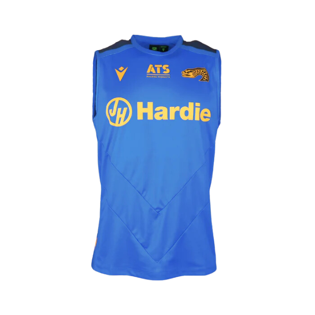 Parramatta Eels 2025 Mens Players Training Singlet Front