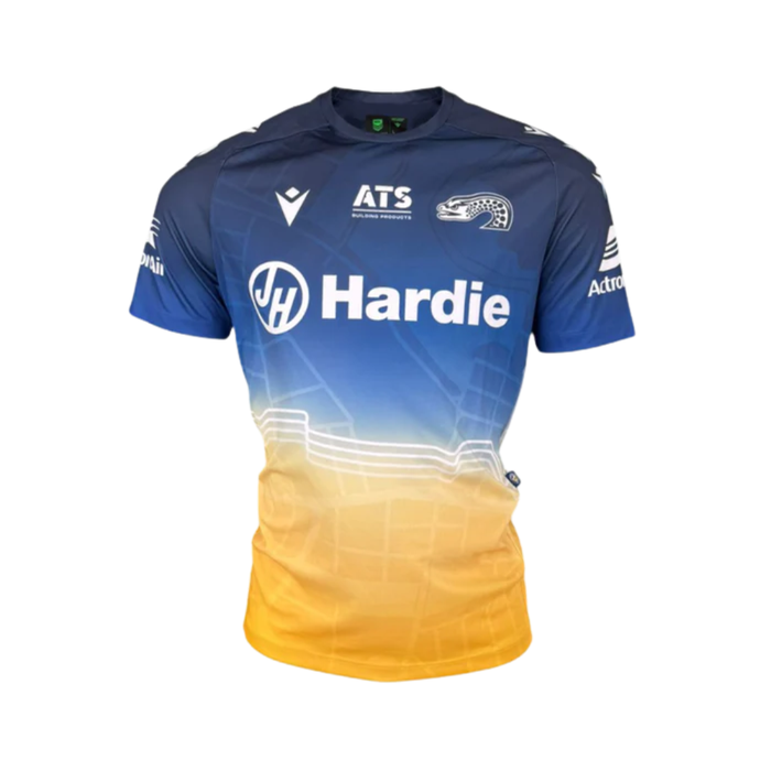 Parramatta Eels 2026 Mens Players Run Out Shirt