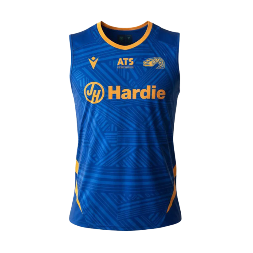 Parramatta Eels 2026 Mens Players Training Singlet