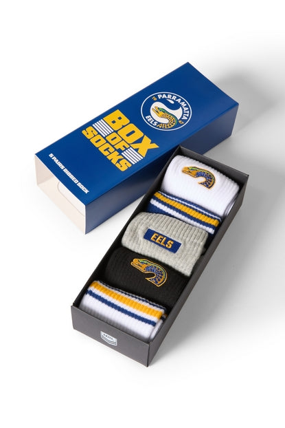 Parramatta Eels Boxed Socks (5pk)