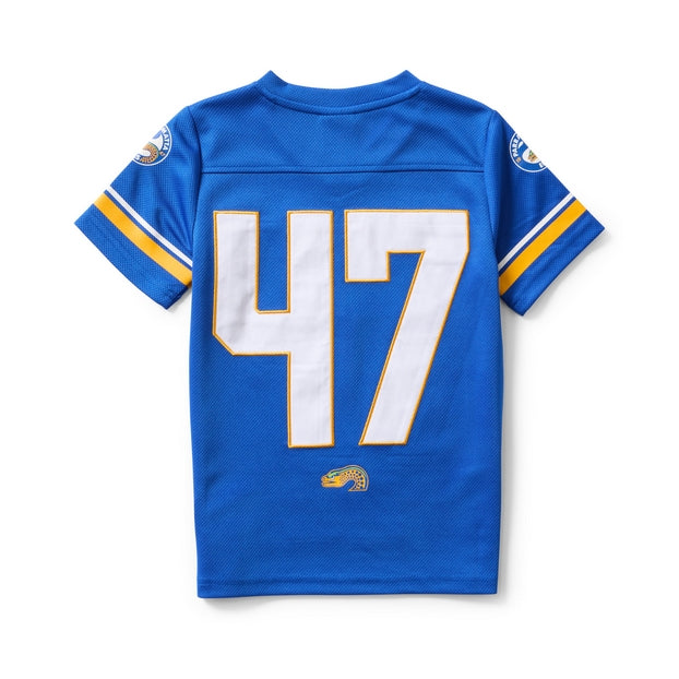 Blue NRL Gridiron Jersey with Eels logo