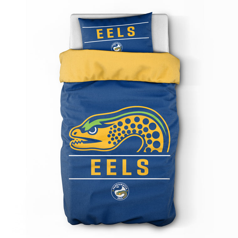 Parramatta Eels Quilt Cover - Single