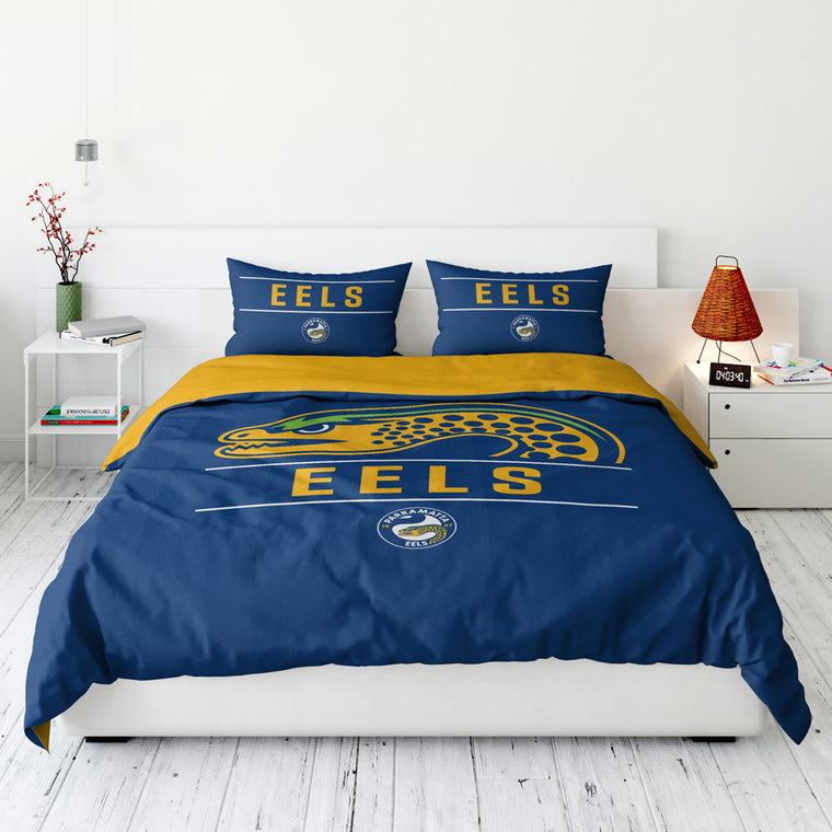 Parramatta Eels Quilt Cover - Double
