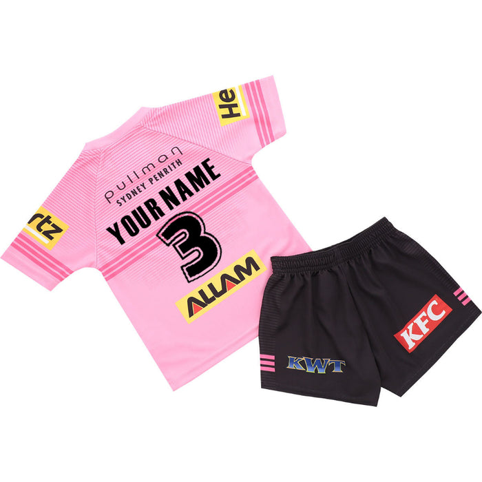 Penrith Panthers 2026 Baby / Toddler Away Jersey Set