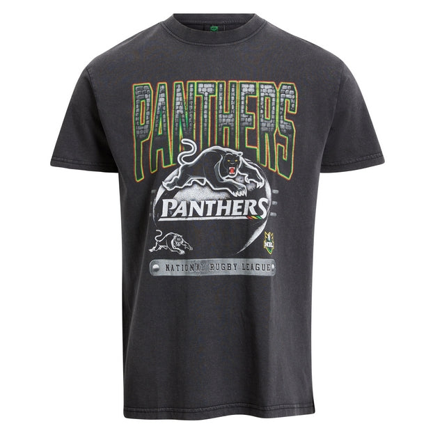 Penrith Panthers Mens Supporter Shirt - Vintage