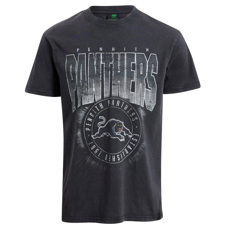 Penrith Panthers Mens Supporter Shirt - Washed