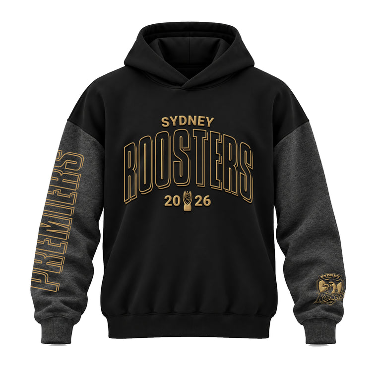 *PRE ORDER 4/12* Sydney Roosters 2026 Premiers Hoodie