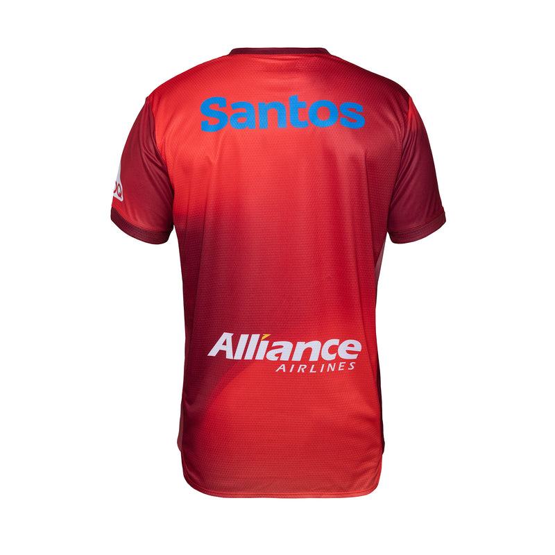 QLD Reds 2026 Mens Players Training Shirt - Red