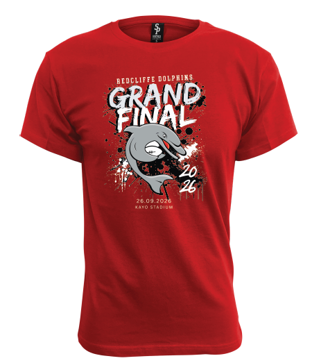 *PRE ORDER 23/9* Redcliffe Dolphins 2026 Grand Final Shirt