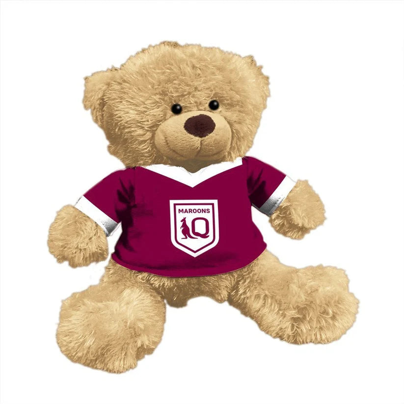 QLD Maroons Plush Teddy Bear w/ Hoodie