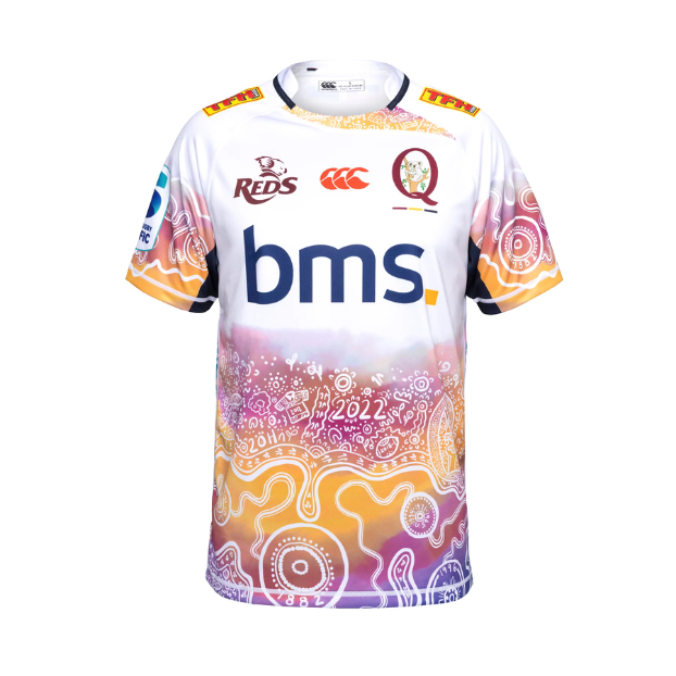 QLD Reds 2025 Mens Indigenous Jersey