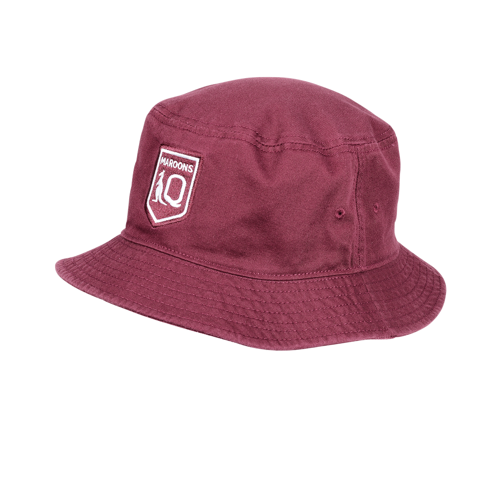 QLD Maroons Bucket Hat - Cotton