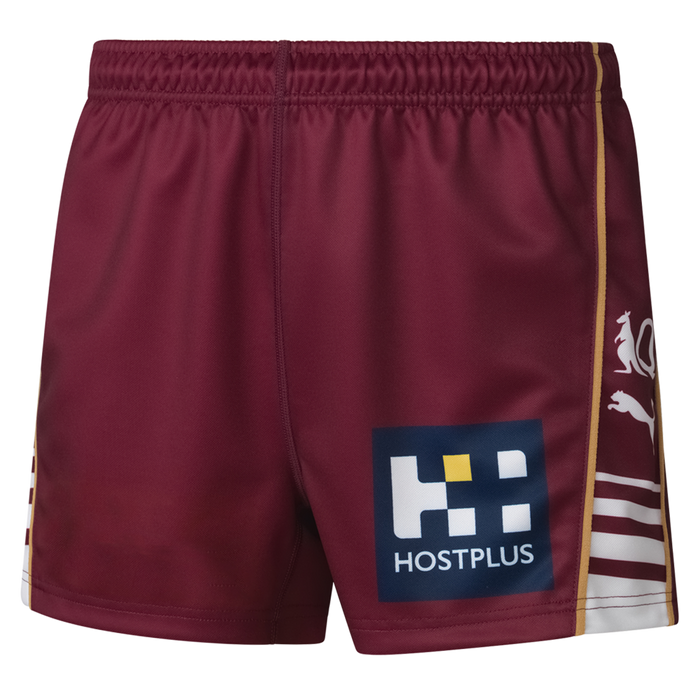 QLD Maroons 2026 Kids Players On-Field Shorts