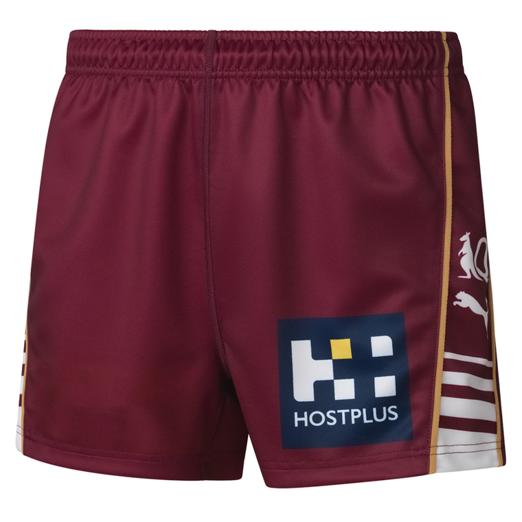 QLD Maroons 2026 Kids Players On-Field Shorts