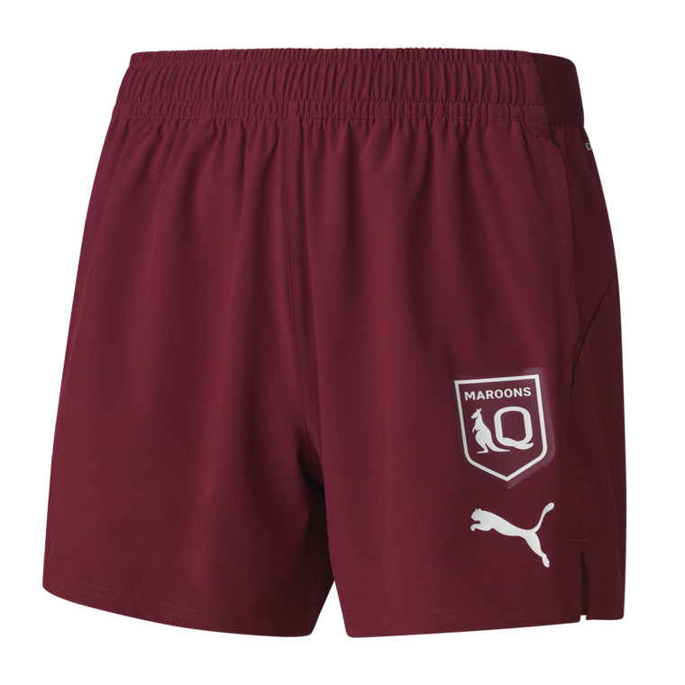 QLD Maroons 2026 Kids Training Shorts