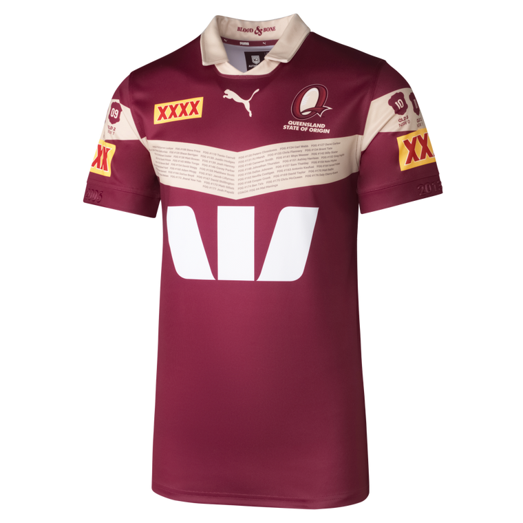 QLD Maroons 2026 Mens Captains Run Jersey