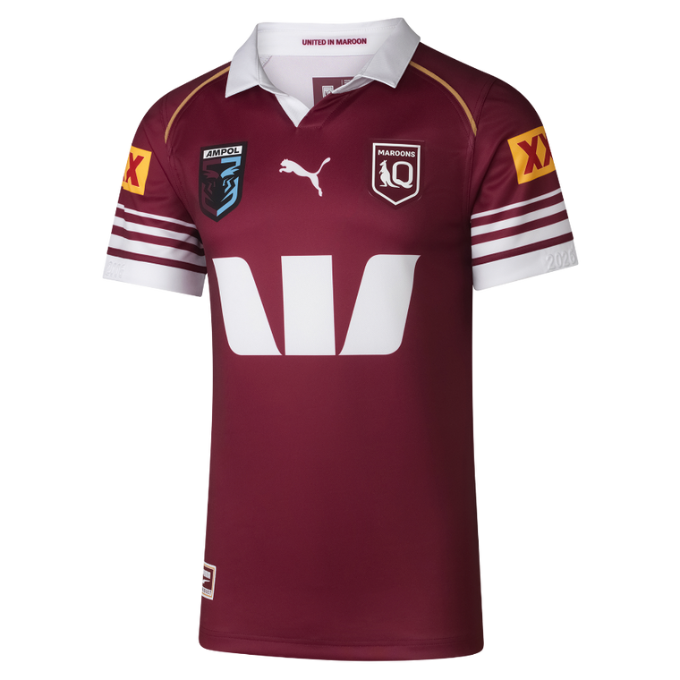 QLD Maroons 2026 Mens Jersey