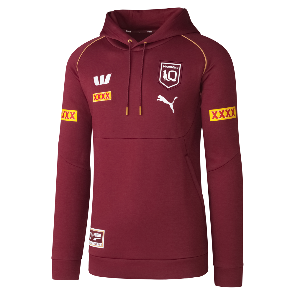 QLD Maroons 2026 Mens Players Hoodie