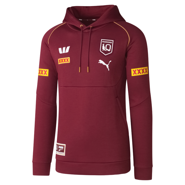 QLD Maroons 2026 Mens Players Hoodie