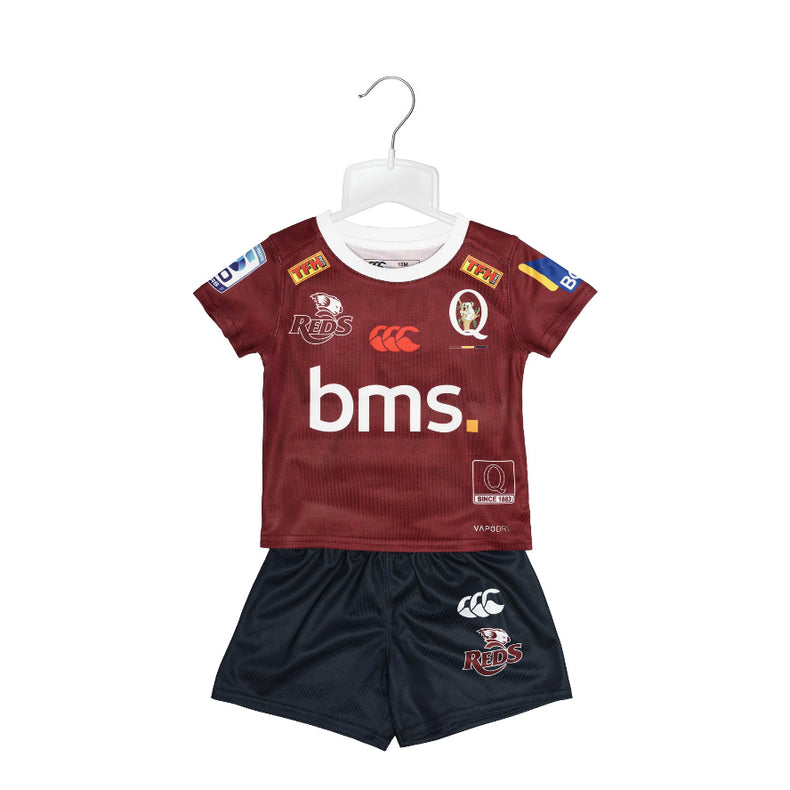 QLD Reds 2026 Baby / Toddler Home Jersey Set