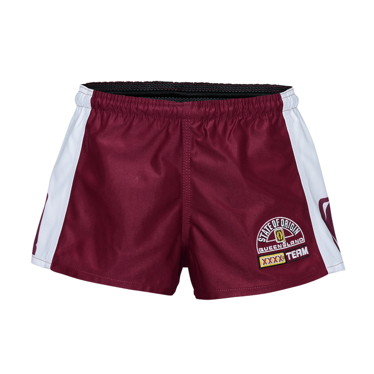 QLD Maroons Mens Heritage Supporter Shorts