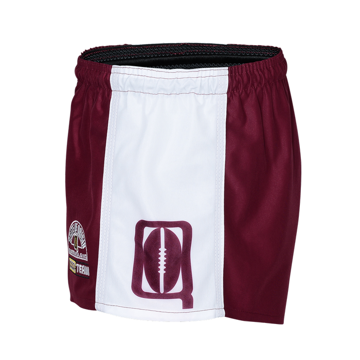 QLD Maroons Mens Heritage Supporter Shorts