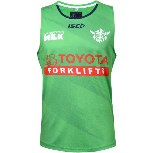 Canberra Raiders 2024 Mens Players Training Singlet
