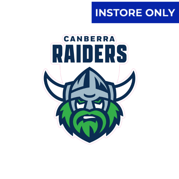 Canberra Raiders NRL Logo Cutouts - LARGE