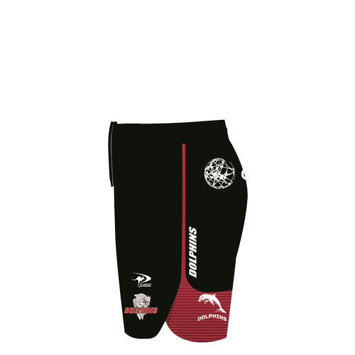 Redcliffe Dolphins 2024 Kids Players Training Shorts