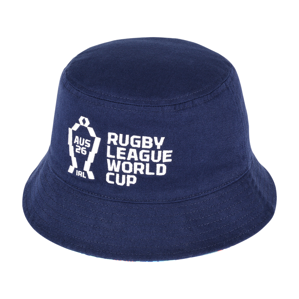 2026 Rugby League World Cup Supporters Bucket Hat - Reversible