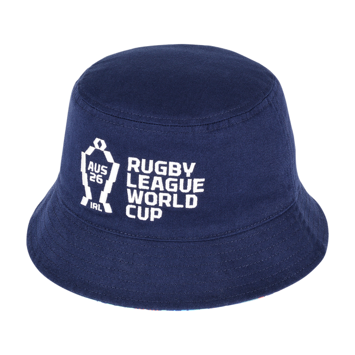 2026 Rugby League World Cup Supporters Bucket Hat - Reversible