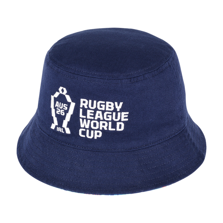 2026 Rugby League World Cup Supporters Bucket Hat - Reversible