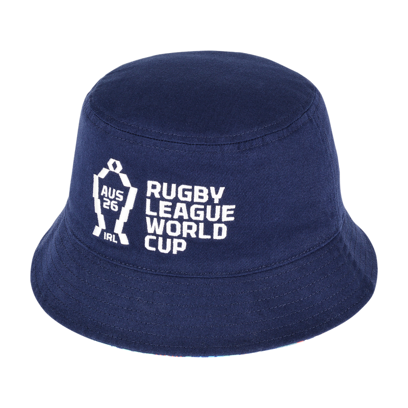 2026 Rugby League World Cup Supporters Bucket Hat - Reversible