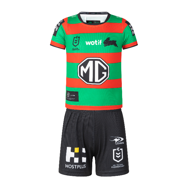 South Sydney Rabbitohs 2025 Baby / Toddler Home Jersey Set