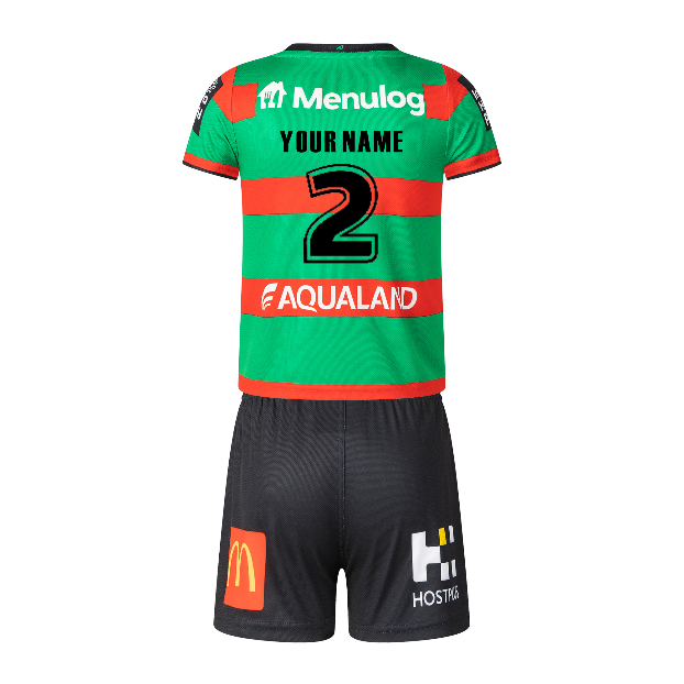 South Sydney Rabbitohs 2025 Baby / Toddler Home Jersey Set