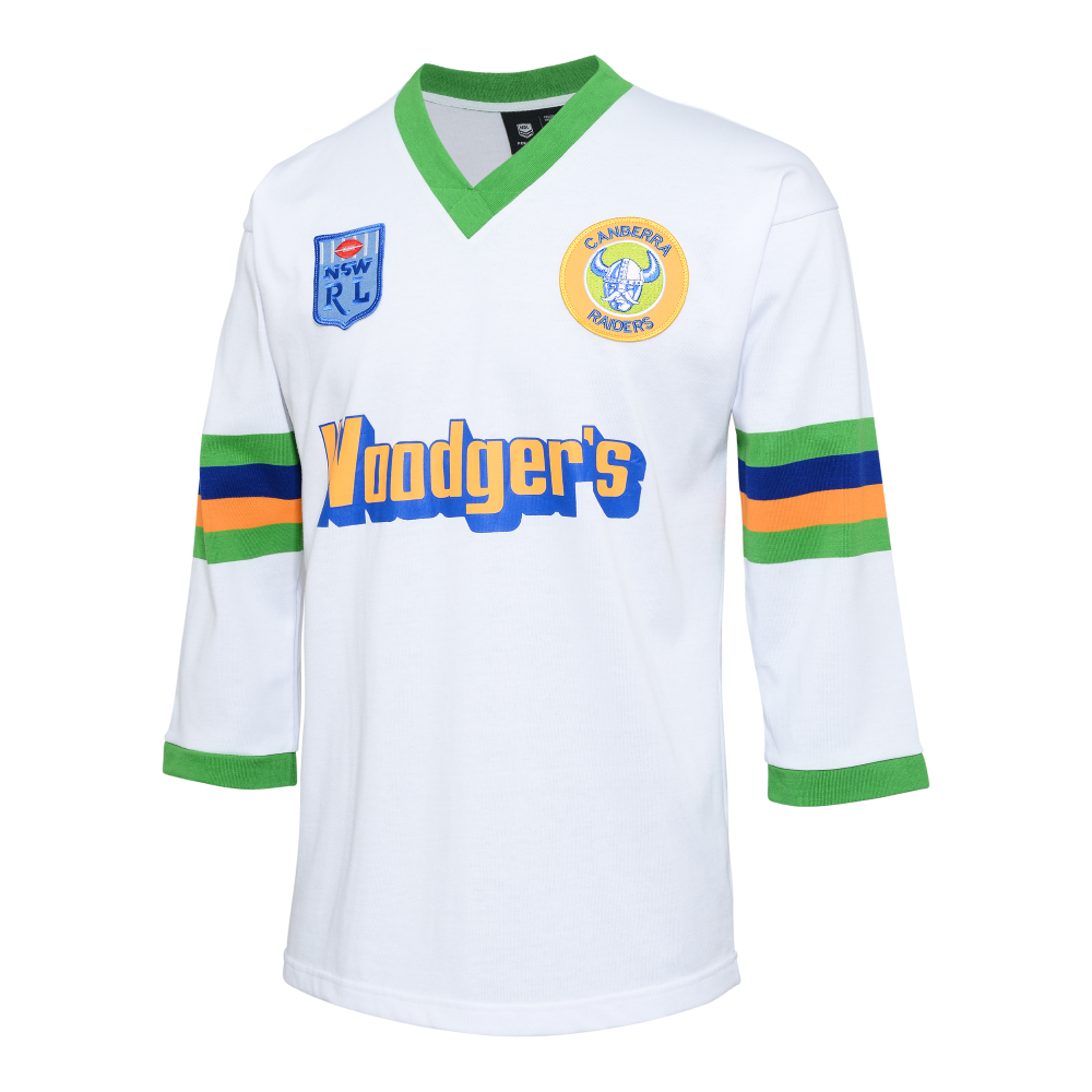 Canberra Raiders 1989 Away Retro Jersey