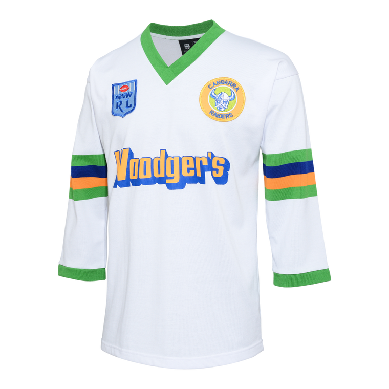 Canberra Raiders 1989 Away Retro Jersey