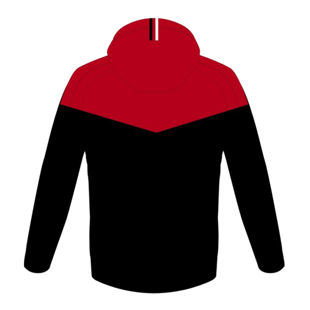 Redcliffe Dolphins 2025 Mens Players Wet Weather Jacket Back