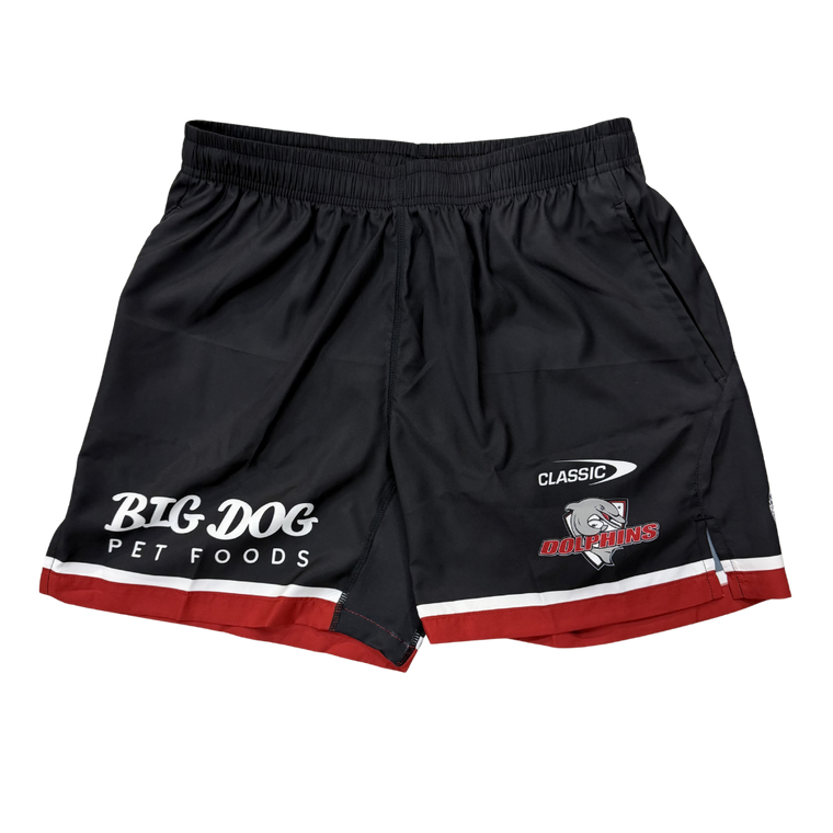 Redcliffe Dolphins 2026 Mens Players Training Shorts