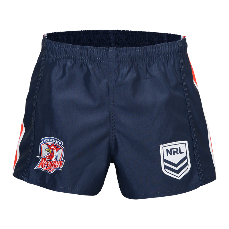 Sydney Roosters Kids Replica Player Shorts - Away