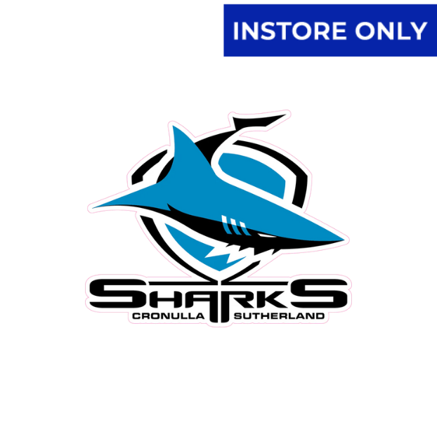 Cronulla Sharks NRL Logo Cutouts - LARGE