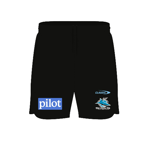 Cronulla Sharks 2024 Mens Players Training Shorts