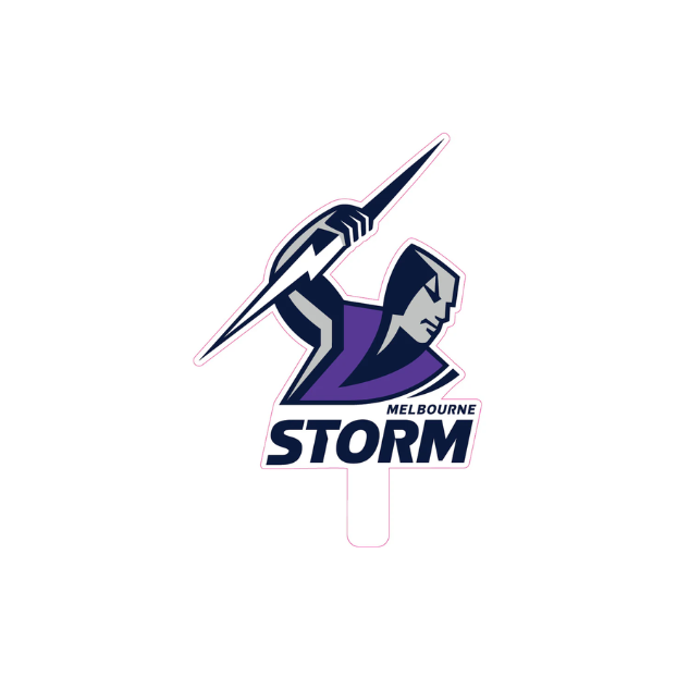 Melbourne Storm NRL Logo Cutouts - SMALL